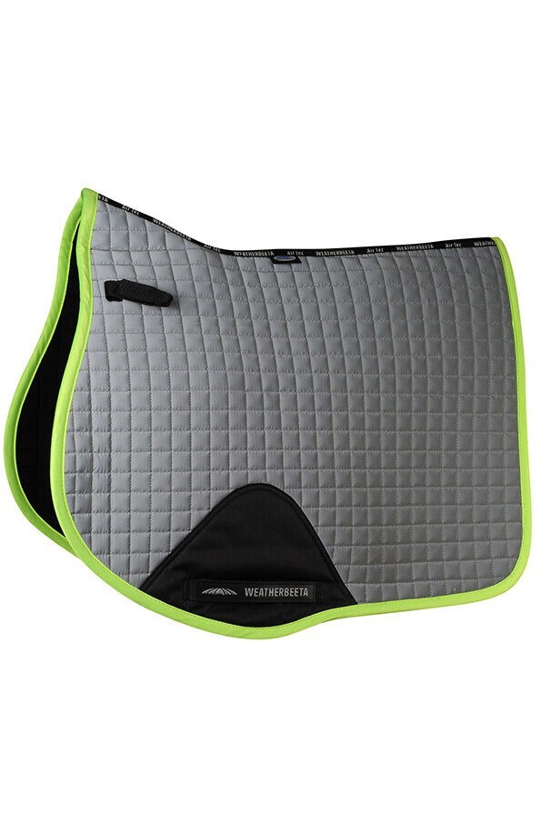 Weatherbeeta Reflective Prime All Purpose Saddle Pad - Silver Yellow - Full