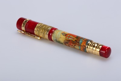 Ancora Graal Limited Edition 18k Gold Fountain pen Number 75 from 88