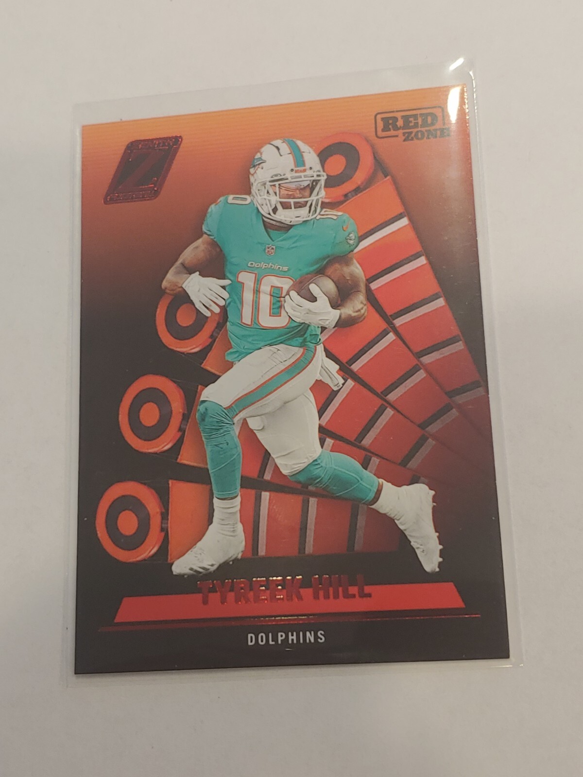 TYREEK HILL 2022 PANINI ZENITH RED ZONE PARALLEL 7 MIAMI DOLPHINS eBay