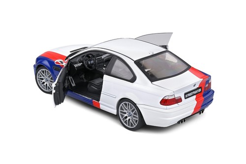 2000 BMW M3 (E46) STREET FIGHTER WHITE 1:18 by SOLIDO MODELS S1806505 NEW IN BOX - Picture 6 of 8