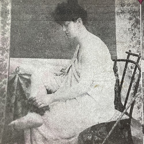 Risque Brothel Woman Washing Her Feet Stereoview Antique c1910 X1904 - Picture 4 of 5