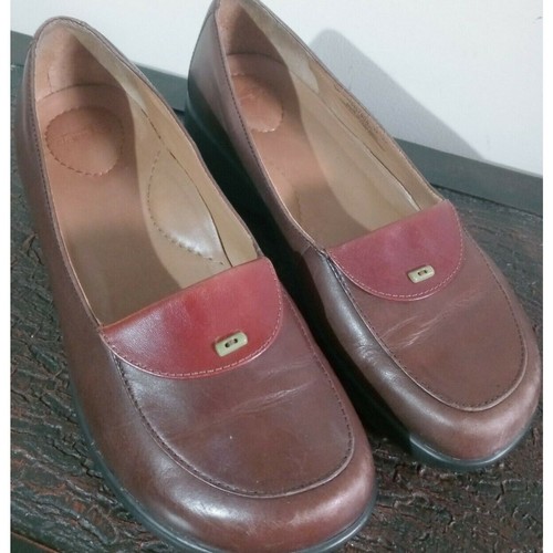 Dansko Damen Größe 38 Desiree Kastanienbraune Slip-on-Schuhe aus Leder # 6405457800