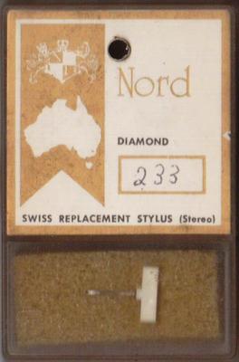 Record Player Needle Stylus Nord 233 ELAC Replacement Stylus