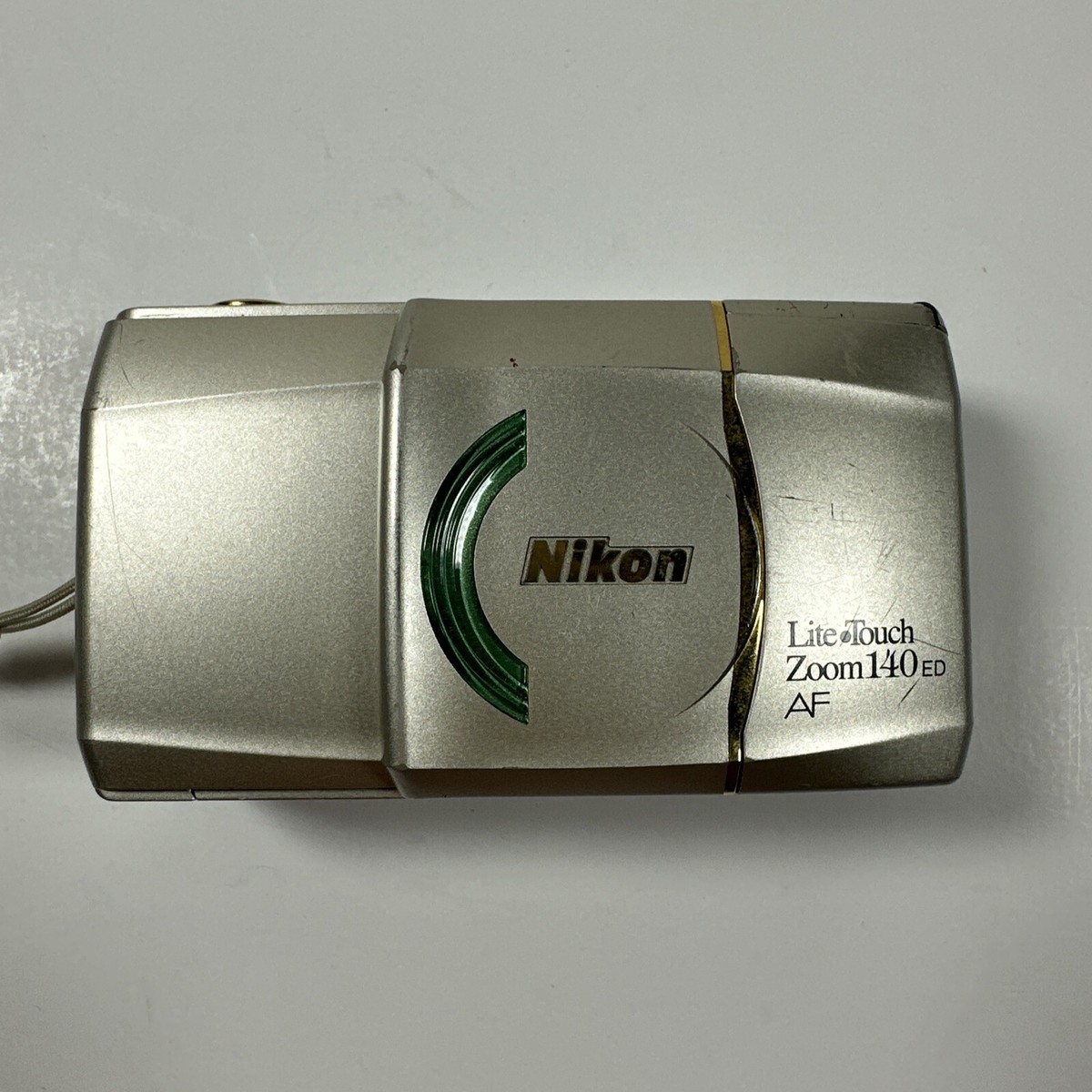 Nikon Lite Touch Zoom 140 ED AF 35mm Film Camera For Parts Or