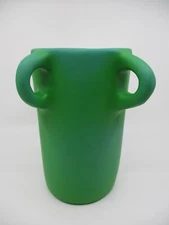 TF DESIGNS LOOPY SMALL VASE - GREEN GRASS - 8 1/4" x 5 1/4"   27B