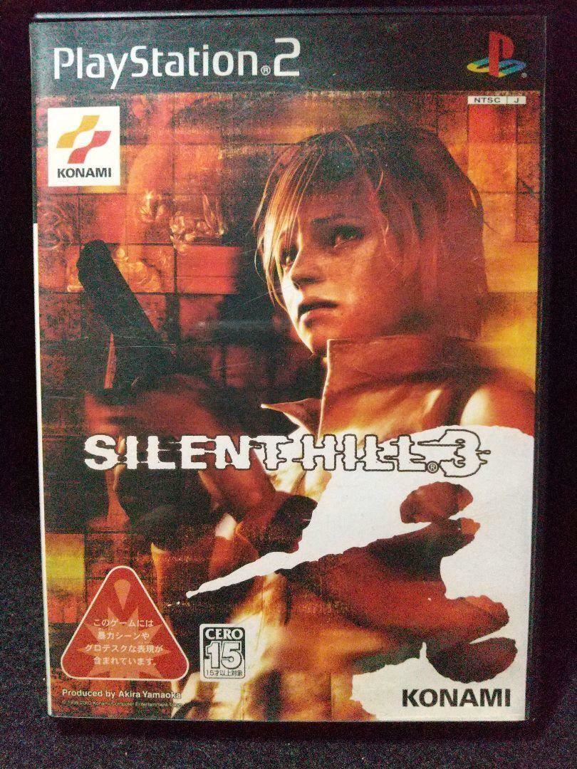 Used PS2 Silent Hill 2 & 3 & 4 The Room 3 game set From Japan