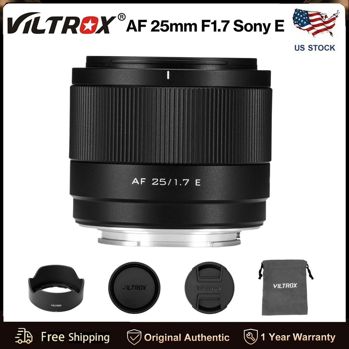 Viltrox 25mm F1.7 APS-C Auto Focus Lens For Sony ZV-E10 II a6700