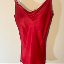 SATIN EFFECT TANK TOP ZARA XS