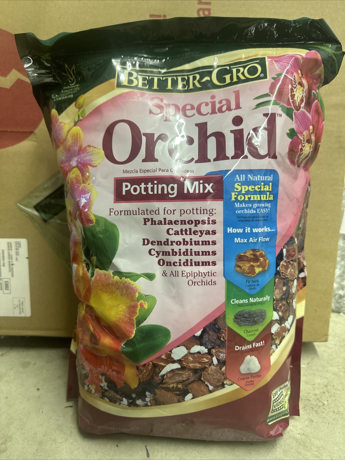 Sun Bulb 5002 Better-Gro Special Orchid Mix, 8 Quarts