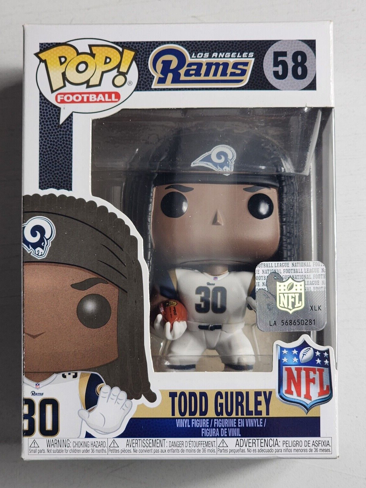 En Oferta Todd Gurley 58 Los Angeles Rams Nfl Funko Pop Vinyl