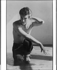 David Bowie Bare-chested Photo Shoot Scary Monsters era Vintage 8x10 Negative
