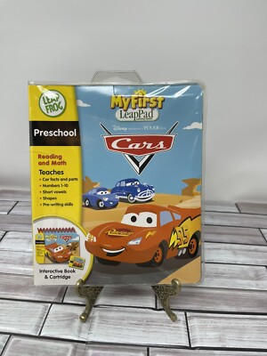 Leap Frog My First LeapPad Disney Pixar  Cars Preschool Reading Mathematics