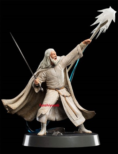 WETA WORKSHOP Lord of the Rings Gandalf the White 1/8 Scale PVC Statue Figure - Picture 3 of 4