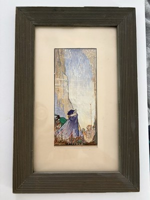 Albert Smith Signed ''Defeat'' Mixed media original painting.