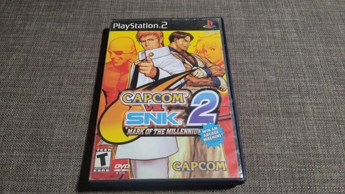 Capcom vs SNK 2 (Sony PlayStation 2 PS2, 2001) Complete CIB
