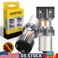 2X Canbus Amber Blinker BAU15S 7507 5009 PY21W 1156PY LED Turn Signal Light Bulb