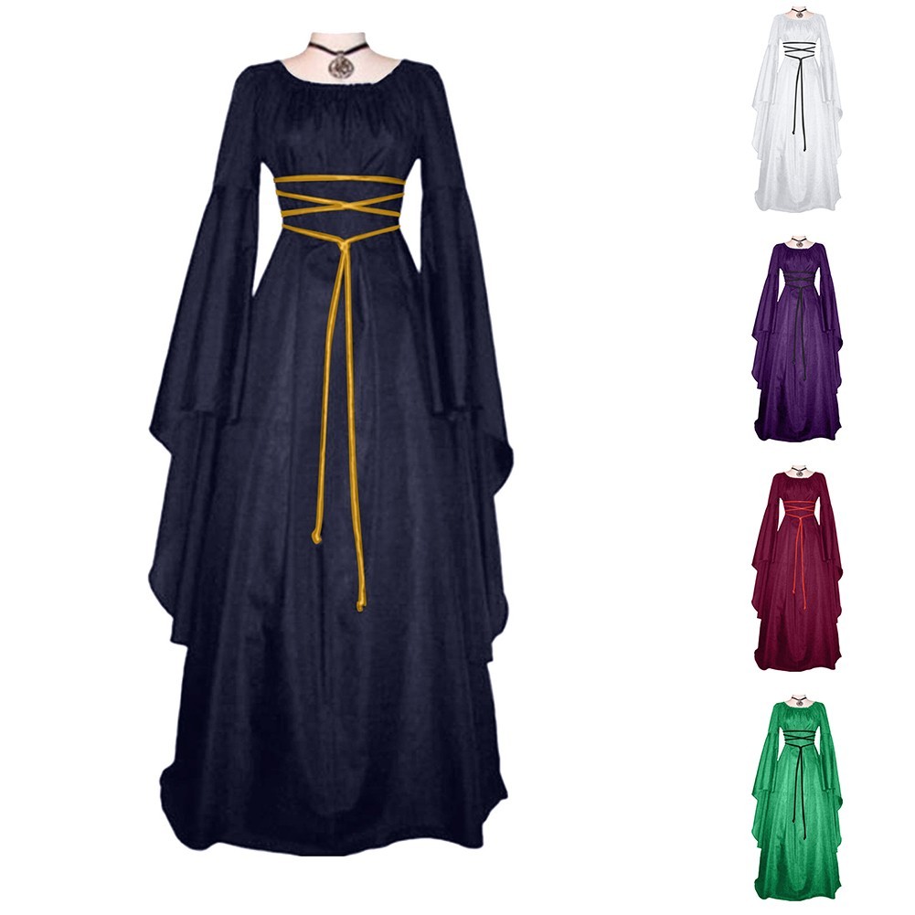 Vestido gótico medieval para mujer perfecto para fiestas de disfraces y eventos