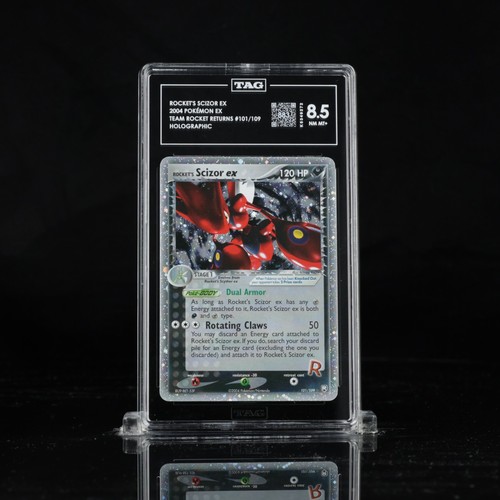 Rocket's Scizor ex graded TAG 8.5 for sale on eBay