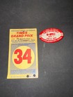 1970 LA Times Grand Prix Riverside International Raceway Sports Car Press Pass — photo 2