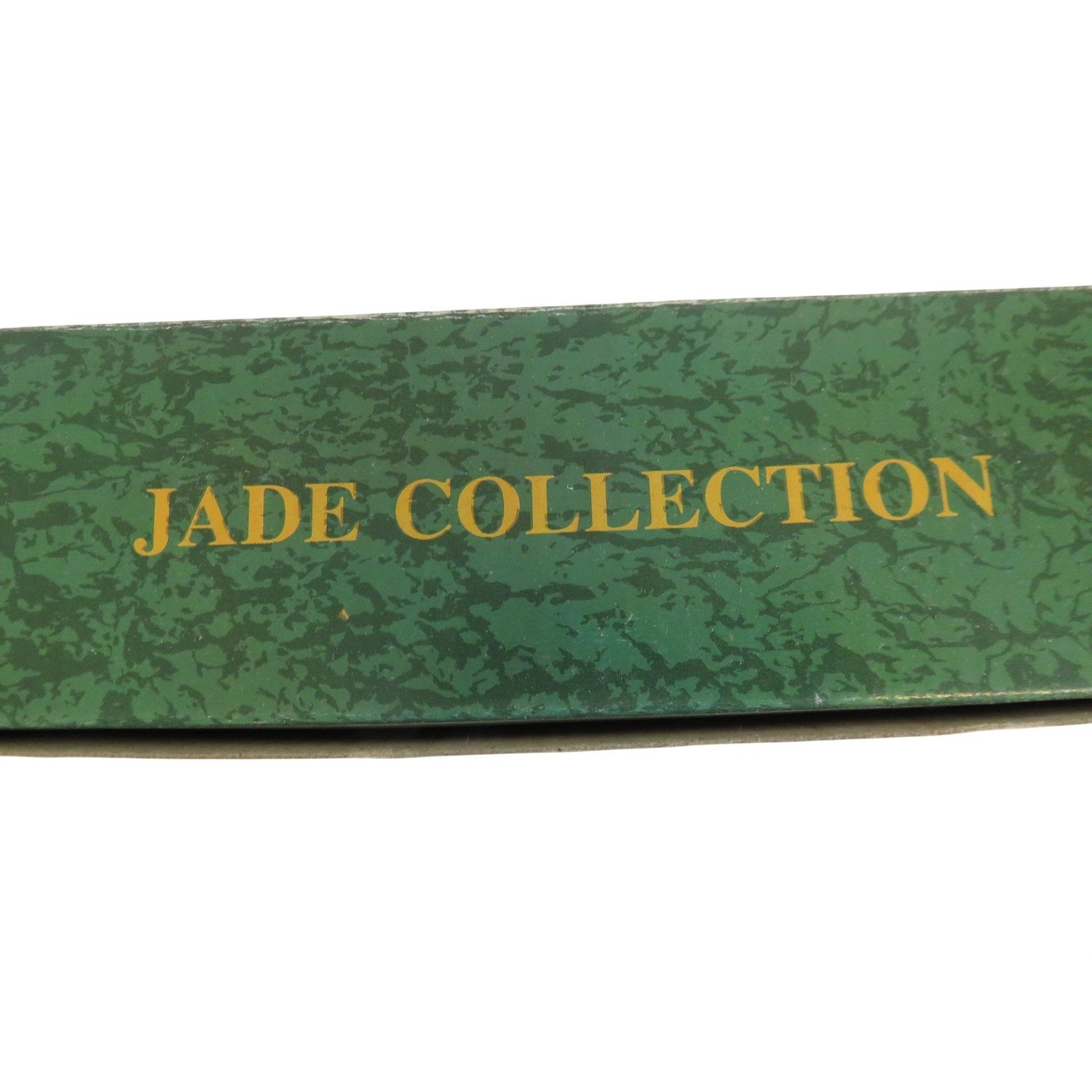 Vintage Jade Collection 11 Piece Nativity Set Porcelain Figures Wood Base