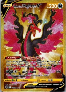 Galarian Moltres V (Secret) 183/172 Brilliant Stars