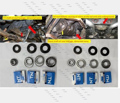 Rear Diff Repair Kit fits Mercedes CLK W209 CLK240 Bearing Set