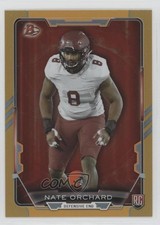 2015 Bowman Rookies Gold Rainbow Foil 43/399 Nate Orchard #78 1d4q
