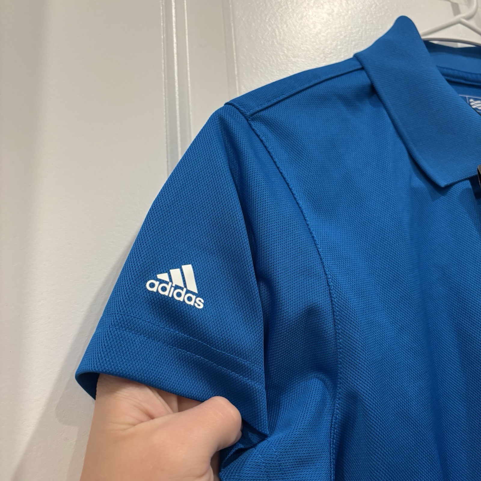 Adidas Golf Toronto Blue Jays Women’s Medium Polo Shirt thumbnail 2