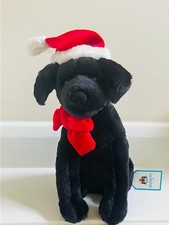 JELLYCAT I AM WINTER WARMER PIPPA BLACK LABRADOR NEW WITH TAGS GENUINE PIP3FBL