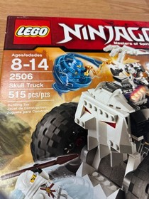 Lego Ninjago Skull Truck 2506 100% Complete + All Minifigures, instructions, Box