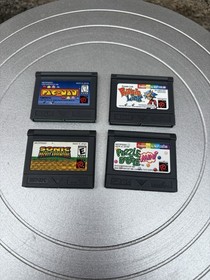 NeoGeo Pocket Color Console + 4 Games &ndash; Sonic Pocket Adventure, Pac-Man &ndash; Tested