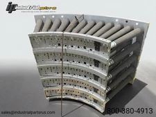 Trew 27" MDR Curve Conveyor 60 Degree  Powered Roller Conveyor 24V Intelligrated