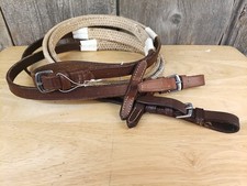 English Rubber Reins- Nice Leather - Used
