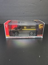 Greenlight escala 1:43 2018 Ram 2500 furgoneta de carga UPS United paquetería servicio 86156