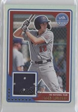 2023 Panini USA Baseball Stars & Stripes Material Holo 40/50 Stone Russell tj1