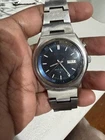 Seiko BellMatic 4006-6080 Automatic Watch Men's Rare Vintage Blue Dial 17 Jewels