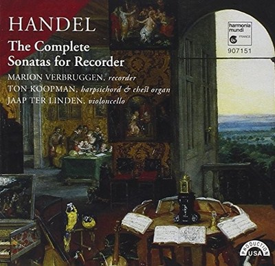 Handel: Complete Recorder Sonatas -  CD EWVG The Cheap Fast Free Post