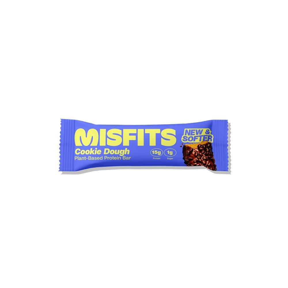 Misfits Plant-Based Cookie Dough Protein Bar 50G - Image 2
