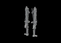 Eduard Accessories 6481157 - 1:48 P-47D Undercarriage Legs Print For Miniart Neu