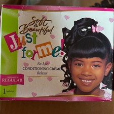 Soft  Beautiful Just for Me No-Lye Conditioning Creme Relaxer Childrens