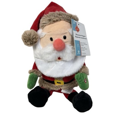 Gemmy Santa Mustache Wiggler Tutti Frutti Merry Xmas Song Chuck Berry Style NEW