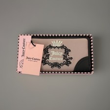 JUICY COUTURE Heritage Zip Around Wallet Dusty Blush IN GIFT BOX