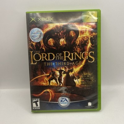Lord of the Rings The Third Age ( Microsoft Xbox ) Complete W/ Manual CIB Tested