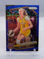 2025 Cameron Brink Los Angeles Sparks Blue Velocity Prizm #87 Panini Prizm WNBA