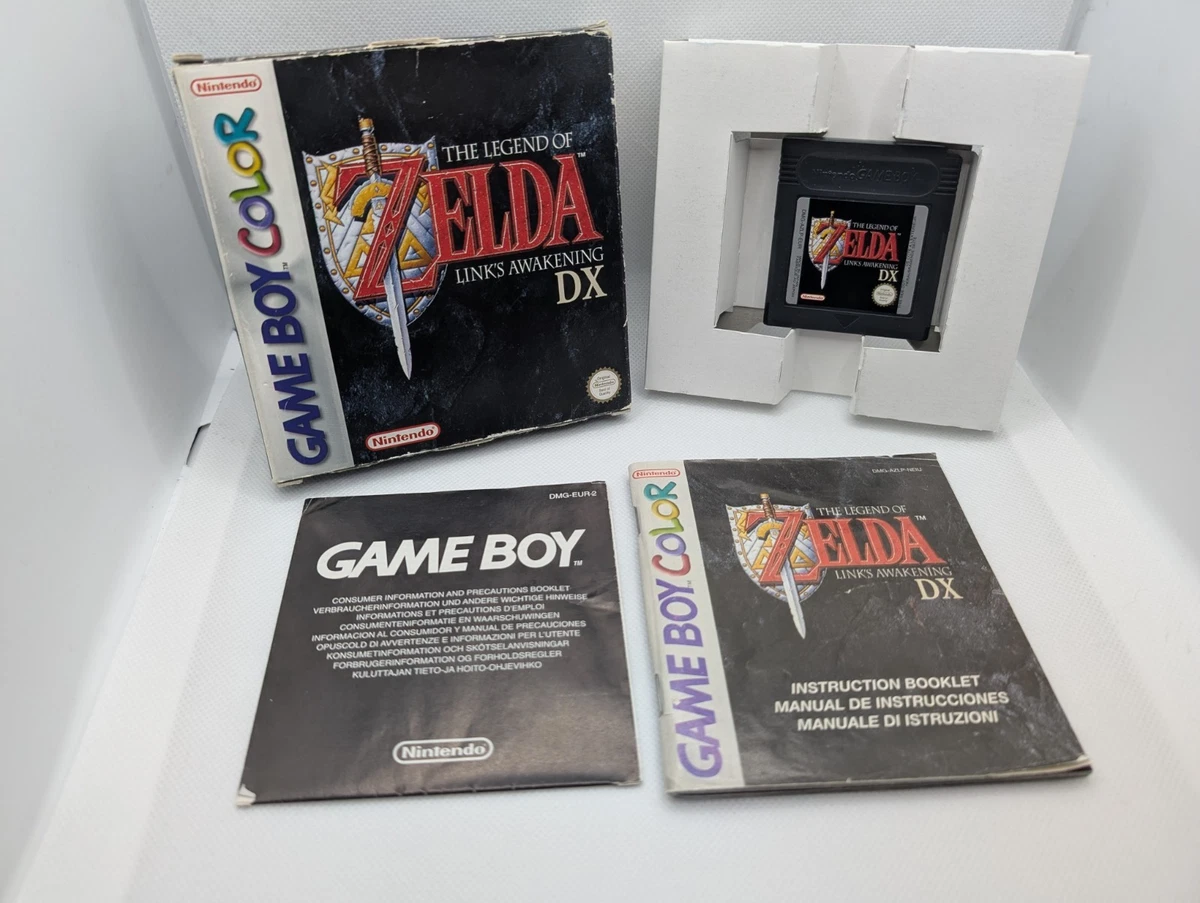 Custodia Per Cartuccia The Legend Of Zelda Link's Awakening DX - Game Boy Color - Qualità Top