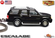 RARE KEY CHAIN TRIPLE BLACK CADILLAC ESCALADE SUV 4X4 GREAT GIFT