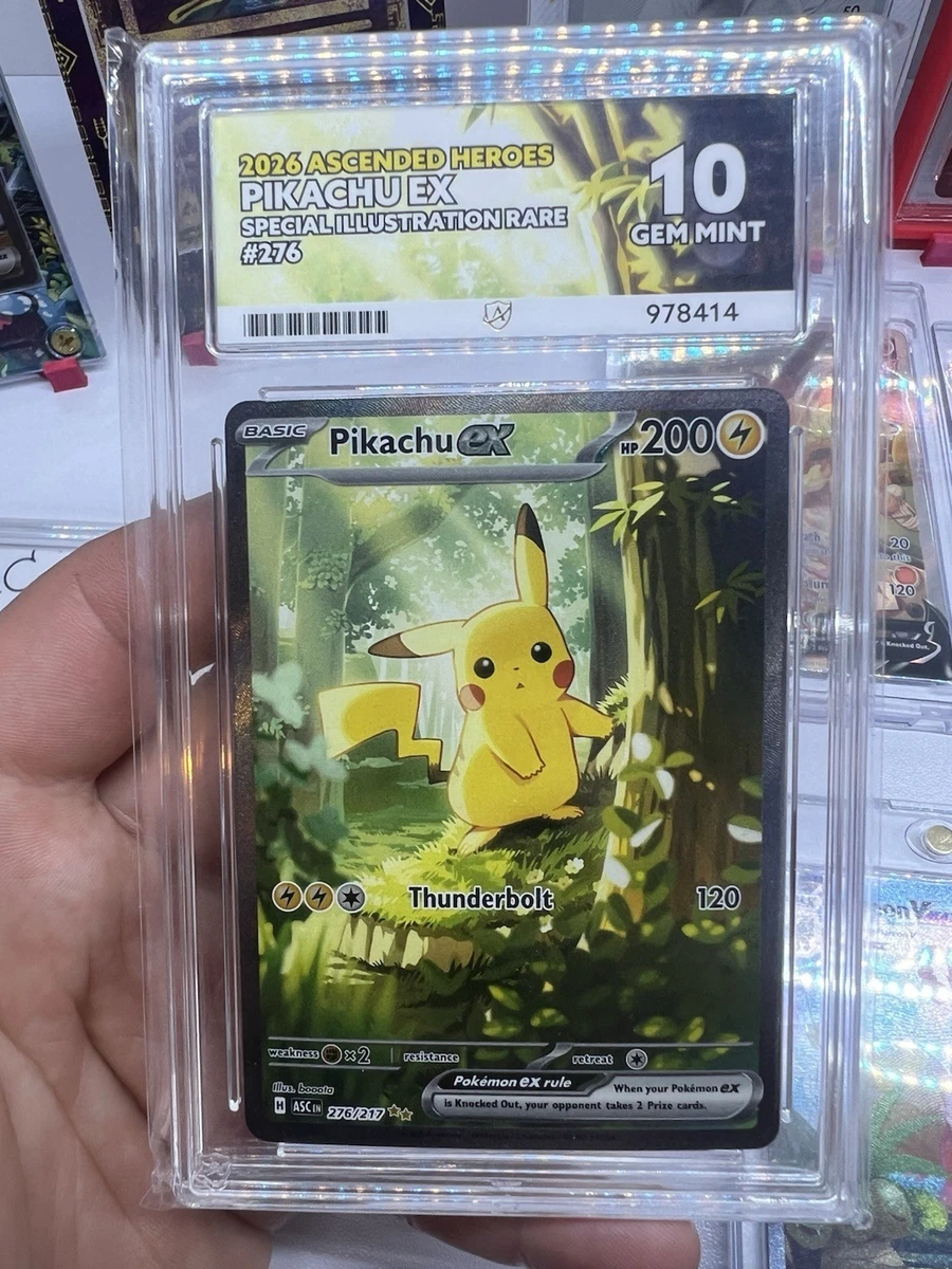 Pikachu Ex Pokémon TCG Cards for sale | eBay
