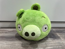 Angry Birds Plush Green Minion Pig 8  HK-12 Commonwealth 2010