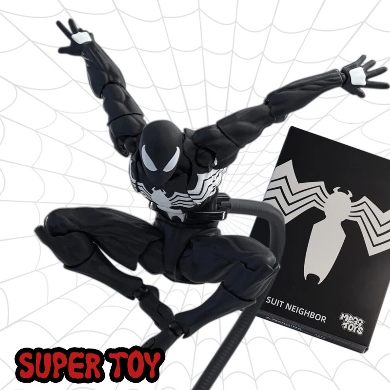 CT Toys Mess Toys Symbiote Spider-Man Black Spider Action Figure