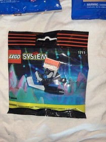 LEGO System 1711 - Space/Ice Planet Scooter - Sealed Bag | Plus (2) 1762 Bags